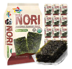 roasted seaweeds korean bbq 12 packs - main image