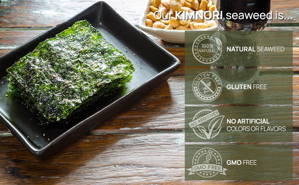 Seaweed snack sheet 12 pk, 4g