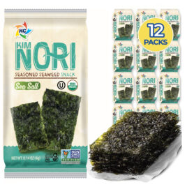 Kimnori Sea Salt Seaweed Snack, 12pk, 4g
