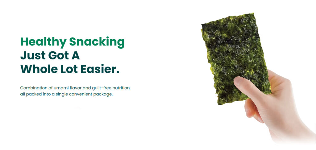 Organic Seaweed Snacks Made in USA