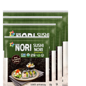 Roasted seaweed sushi nori