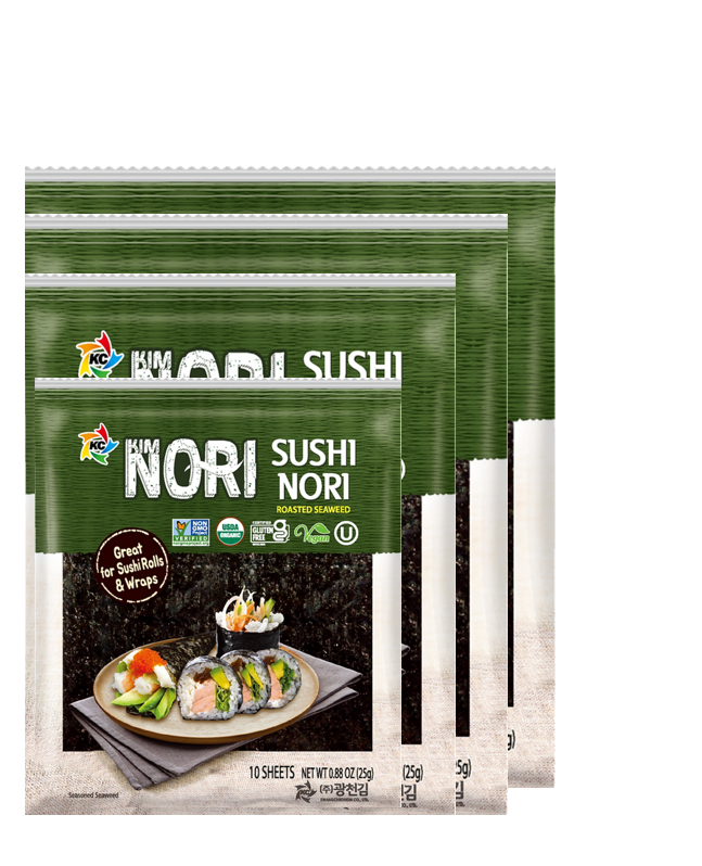 Roasted seaweed sushi nori