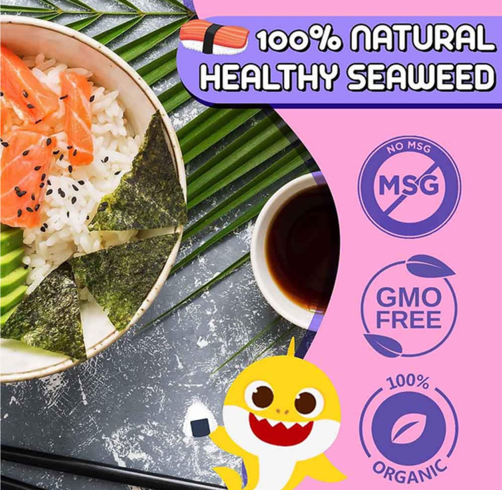 5 Botanas Saludables con Algas Marinas para Niños | KIMNORI